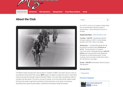 Maine Coast Cycling Club